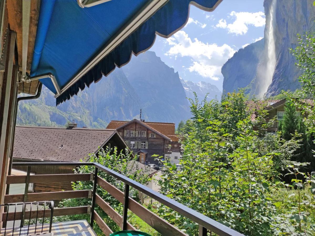 Hotel Restaurant Jungfrau Lauterbrunnen Bagian luar foto